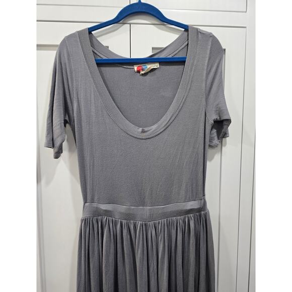 Free People Beach Gray Wide Leg Jumpsuit – Size Large - Picture 8 of 16